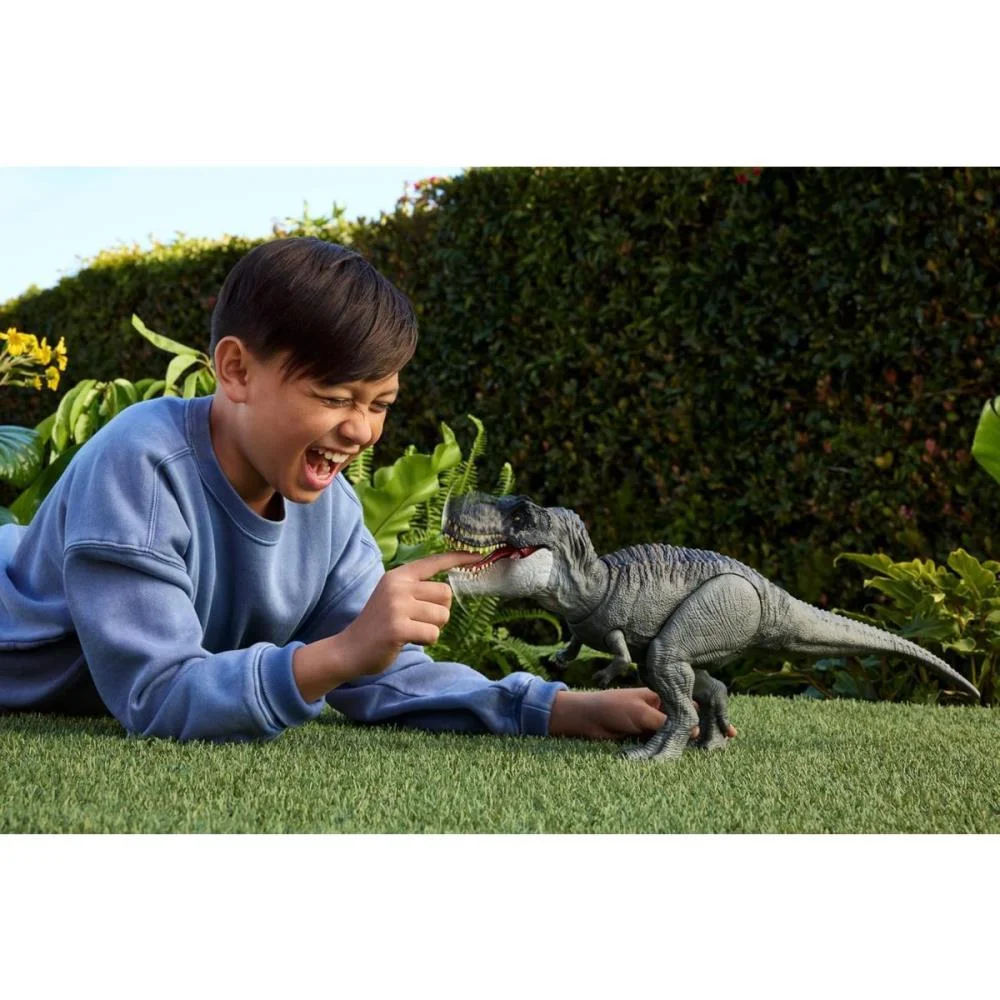 BONECO E PERSONAGEM JW REBIRTH T-REX C/SOM E LUZ MATTEL (UNIDADE) - imagem 8