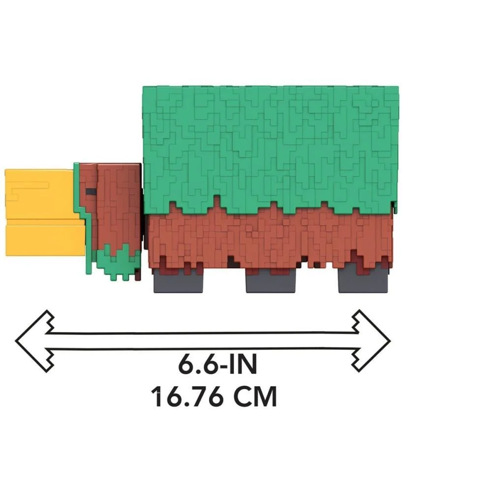 BONECO E PERSONAGEM MINECRAFT VANILLA SNIFFER 21CM MATTEL (UNIDADE) - imagem 4