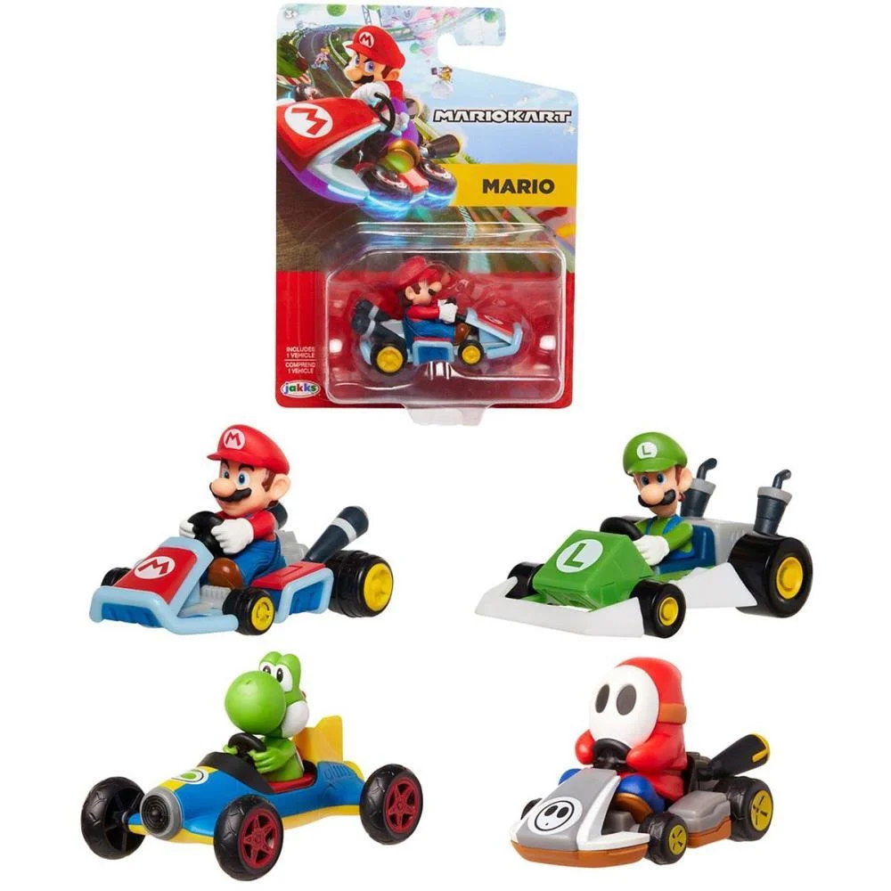 BONECO E PERSONAGEM SUPER MARIO KART WAVE (S) SUNNY (UNIDADE) - imagem 5