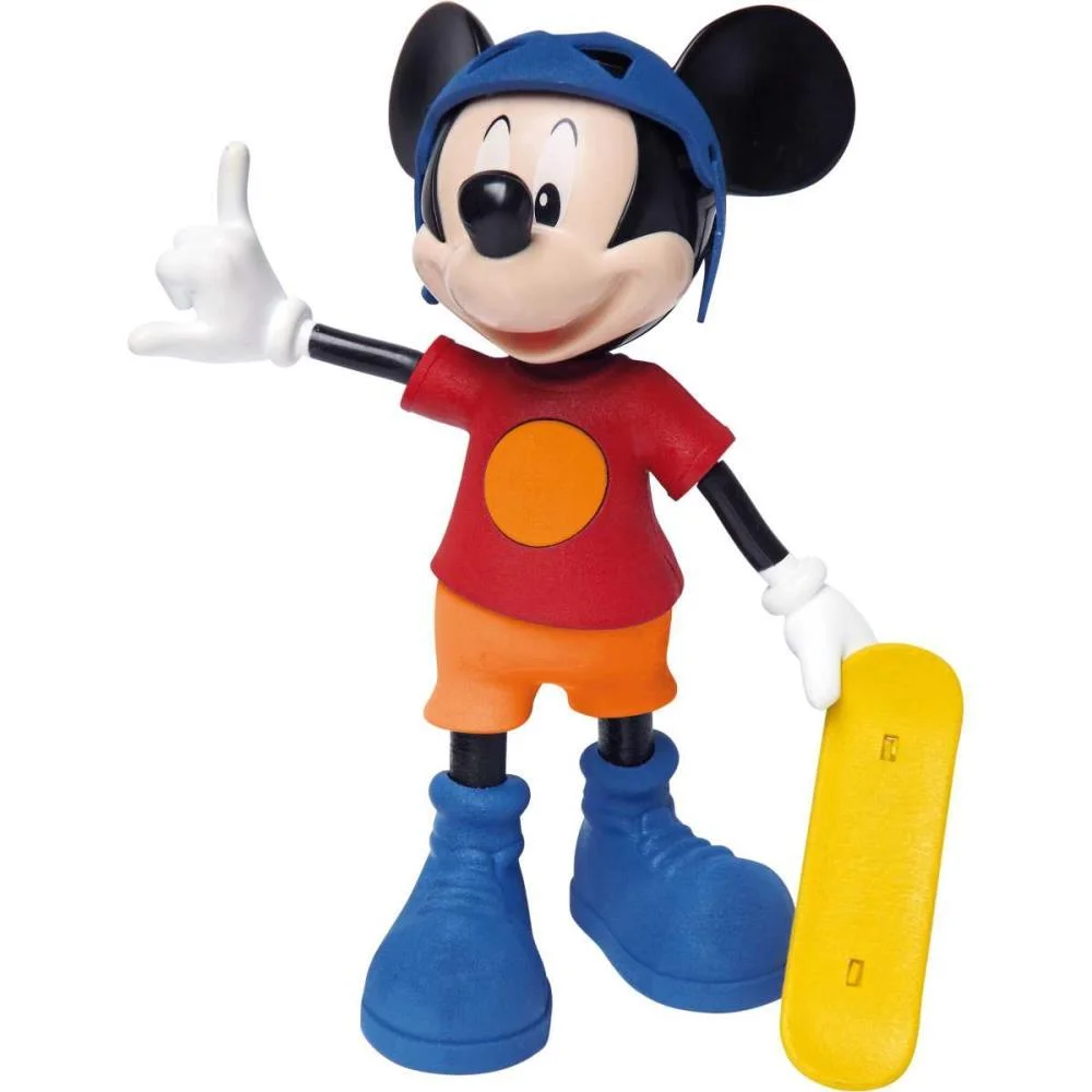 BONECO E PERSONAGEM MICKEY RADICAL C/SOM 31CM. ELKA (UNIDADE) - imagem 2