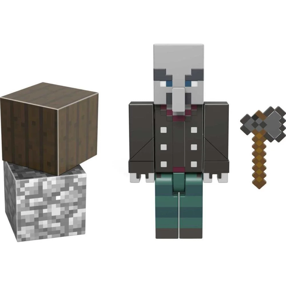 BONECO E PERSONAGEM MINECRAFT VANILLA FIG 8CM (S) MATTEL (UNIDADE) - imagem 13