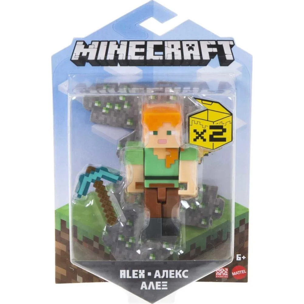 BONECO E PERSONAGEM MINECRAFT VANILLA FIG 8CM (S) MATTEL (UNIDADE) - imagem 30