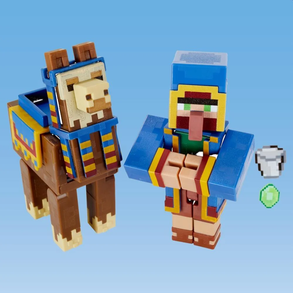 BONECO E PERSONAGEM MINECRAFT 2-PACK FIG. 8CM (S) MATTEL (UNIDADE) - imagem 7