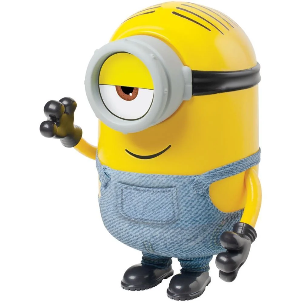 BONECO E PERSONAGEM MINIONS STUART 25CM 10 FRASES BABY BRINK (UNIDADE) - imagem 3