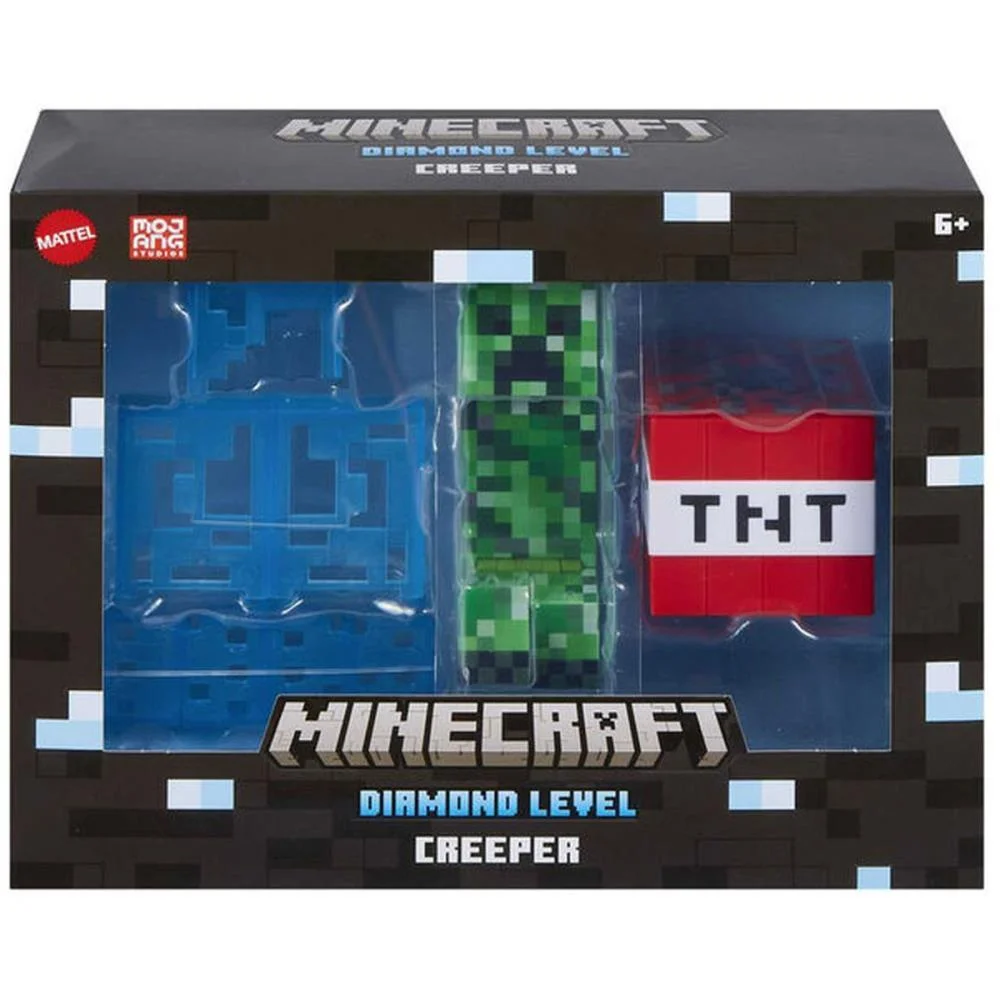 BONECO E PERSONAGEM MINECRAFT DIAMOND LEVEL 13,9(S MATTEL (UNIDADE) - imagem 9