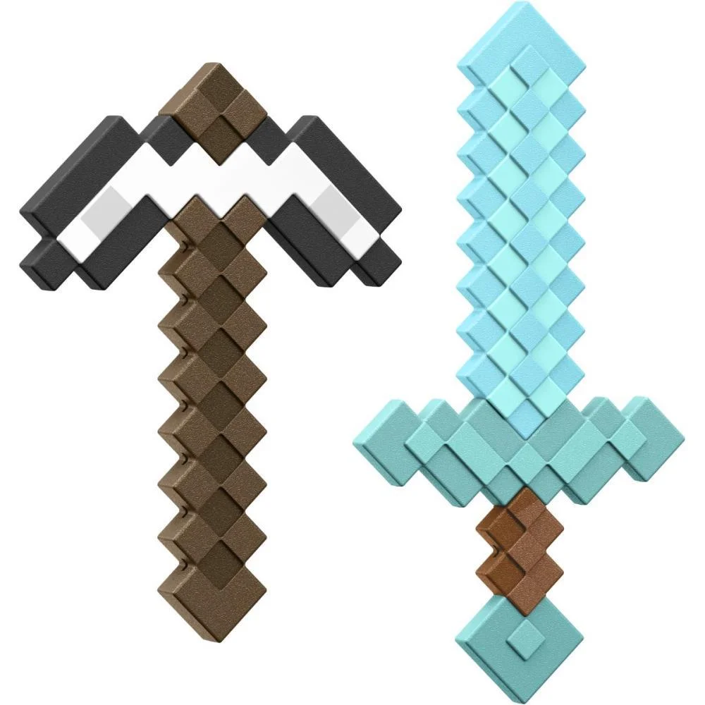 BONECO E PERSONAGEM MINECRAFT ARMAS DE BATALHA (S) MATTEL (UNIDADE) - imagem 4