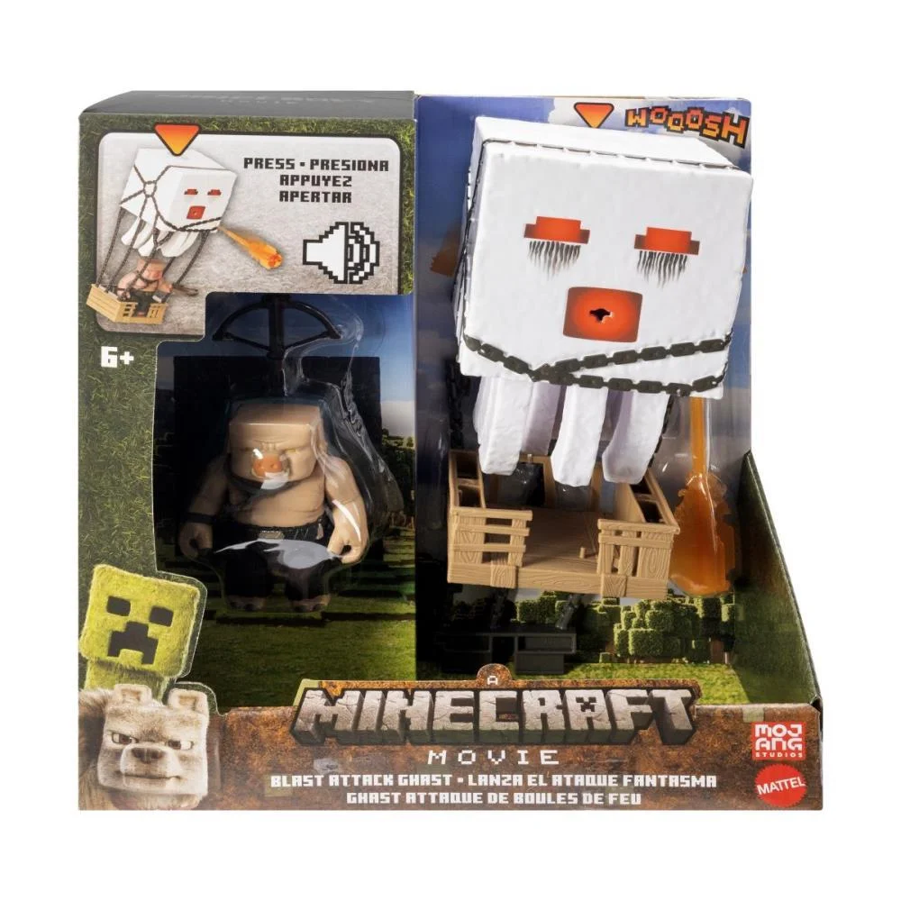 BONECO E PERSONAGEM MINECRAFT FILME THE BIG ONE 8C MATTEL (UNIDADE) - imagem 13