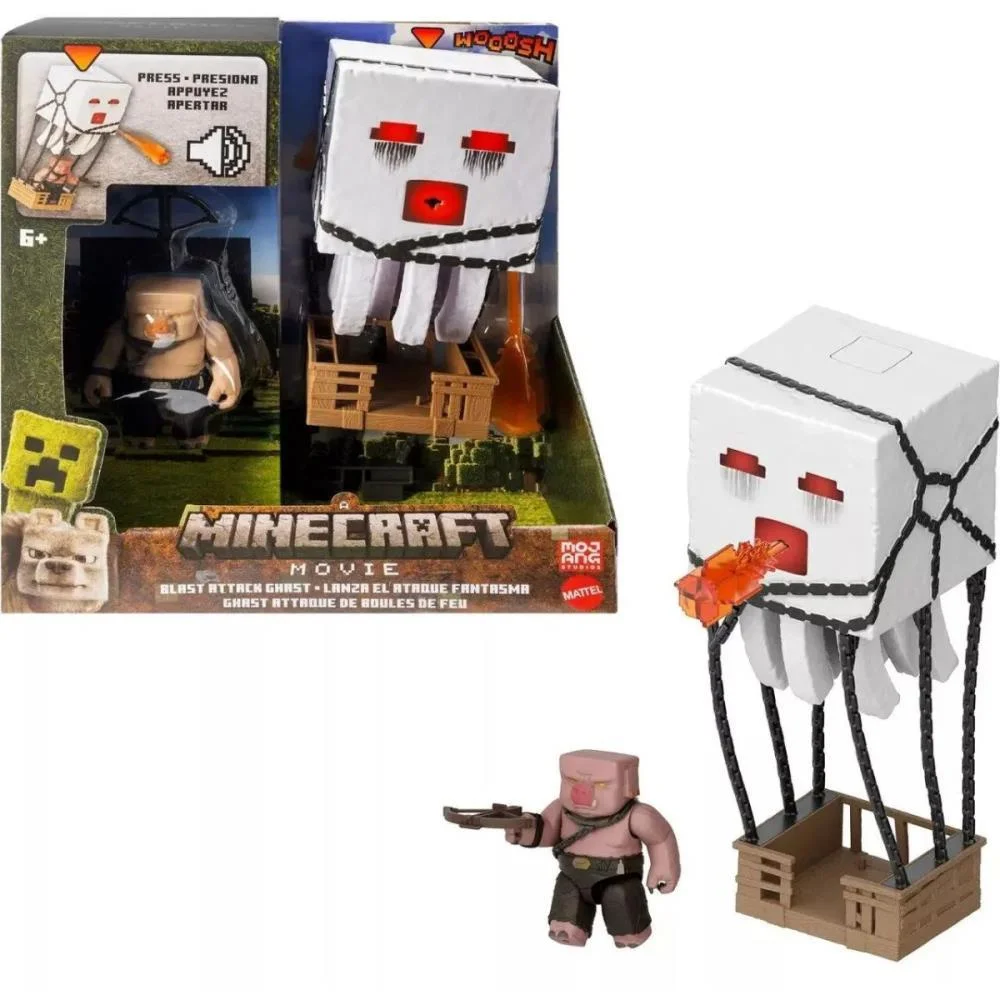 BONECO E PERSONAGEM MINECRAFT FILME THE BIG ONE 8C MATTEL (UNIDADE) - imagem 14