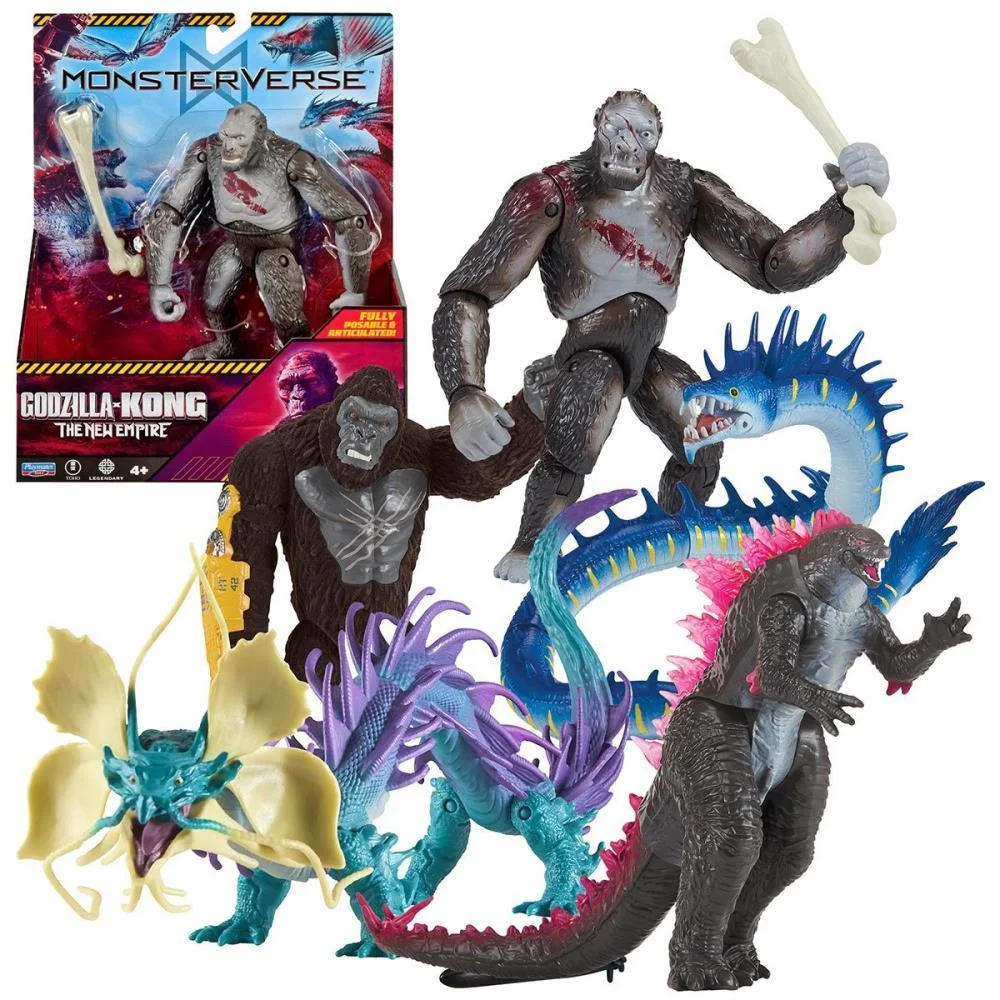 BONECO E PERSONAGEM GODZILLA MONSTERVERSE 15CM (S) SUNNY (UNIDADE) - imagem 4