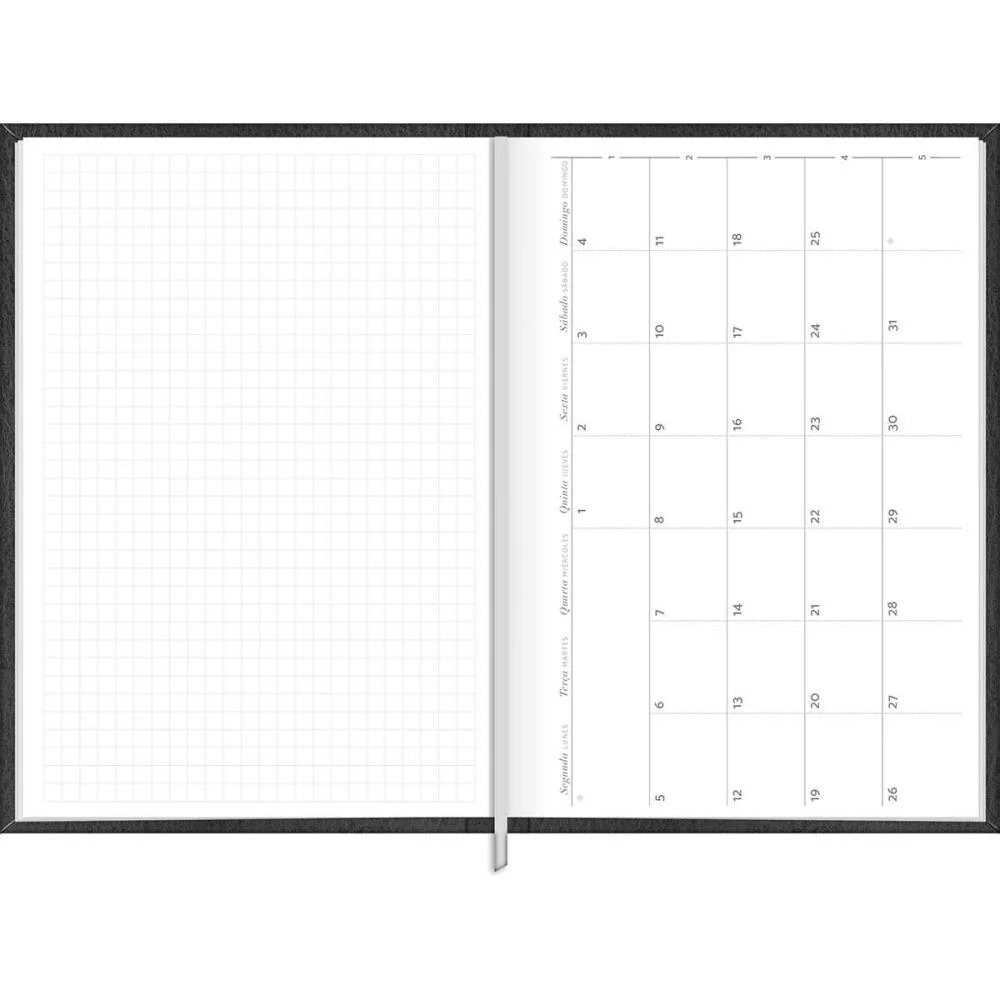 AGENDA 2026 TORINO COST PRETA 176F 134X192 TILIBRA (PCT.C/04) - imagem 5