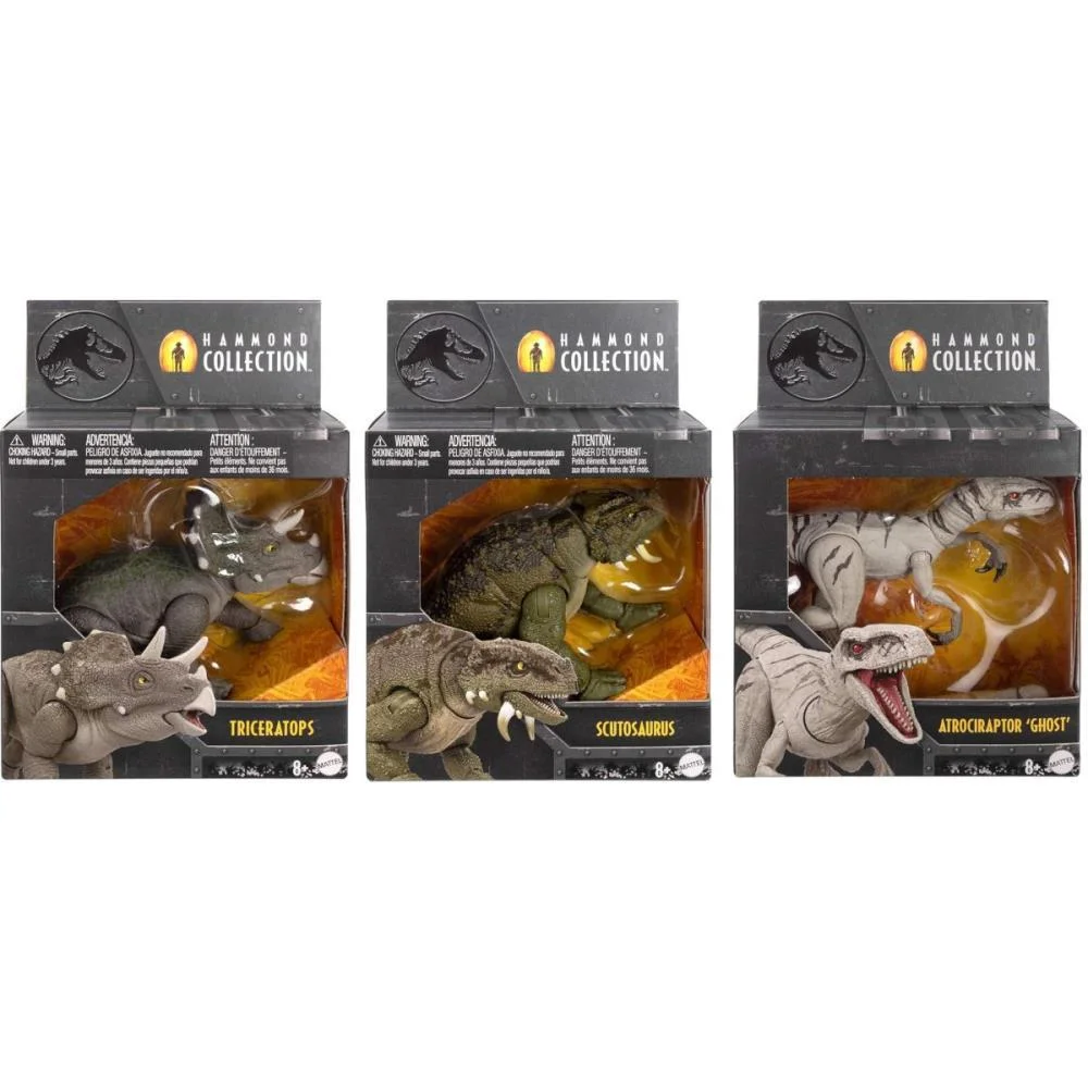 BONECO E PERSONAGEM JW HUMANOS E DINOSSAURO 9,5C(S MATTEL (UNIDADE) - imagem 15