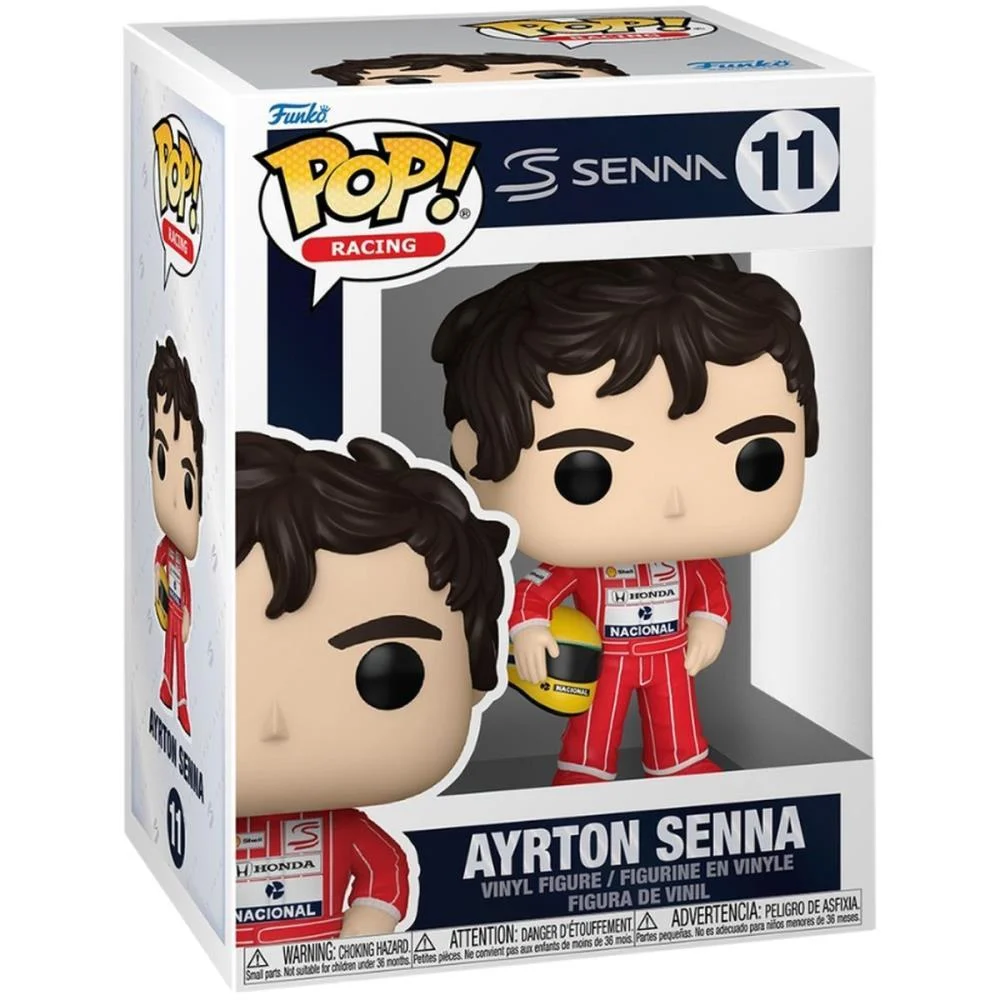 BONECO E PERSONAGEM FUNKO POP SENNA MCLAREN CANDIDE (UNIDADE) - imagem 4