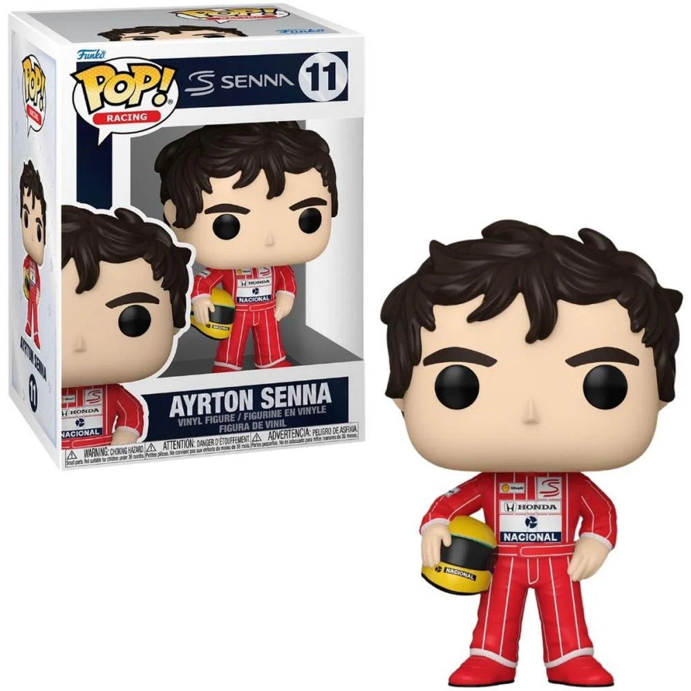 BONECO E PERSONAGEM FUNKO POP SENNA MCLAREN CANDIDE (UNIDADE) - imagem 5