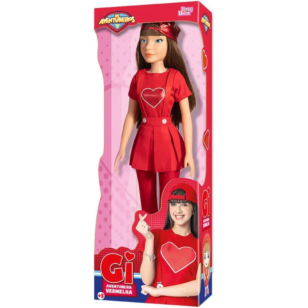 BONECO E PERSONAGEM GI AVENTUREIRA 55CM BABY BRINK (UNIDADE) - imagem 4