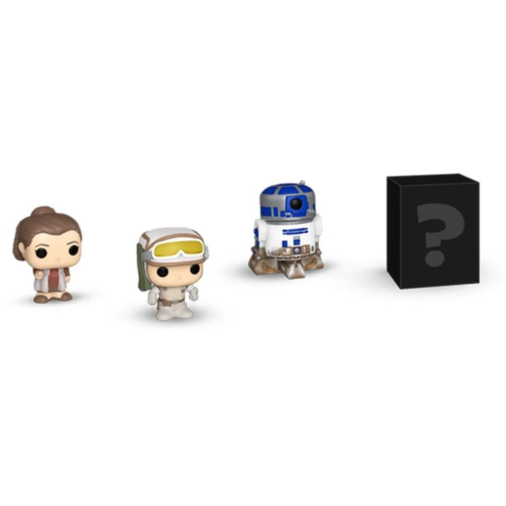 BONECO E PERSONAGEM FUNKO STAR W.LUKE,R2-D2 E CHEW CANDIDE (UNIDADE) - imagem 4