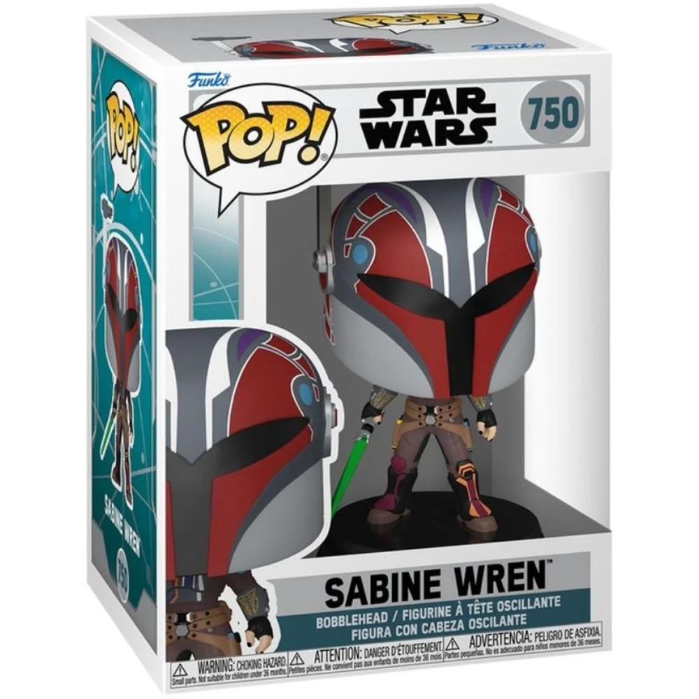 BONECO E PERSONAGEM FUNKO POP STAR W. SABINE WREN CANDIDE (UNIDADE) - imagem 4