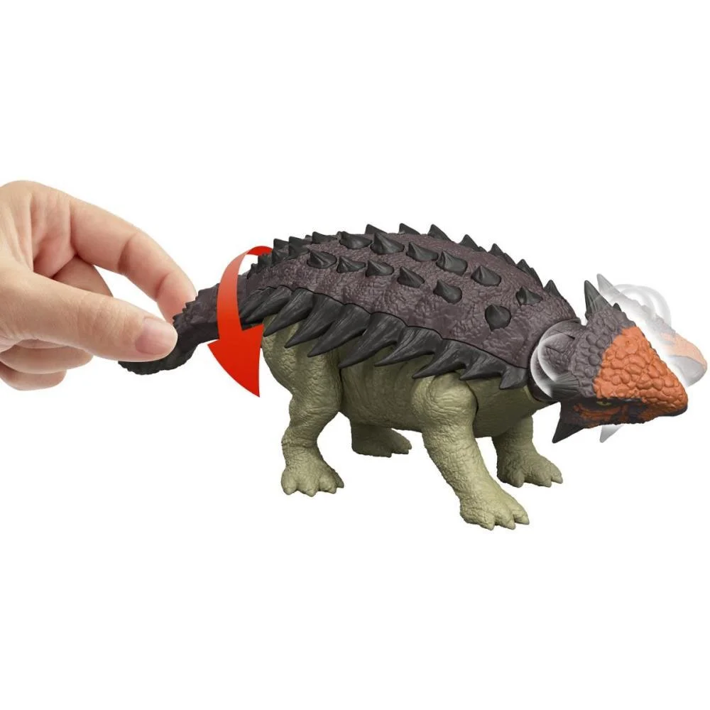 BONECO E PERSONAGEM JURASSIC WORLD EUOPLOCEPHALUS MATTEL (UNIDADE) - imagem 5