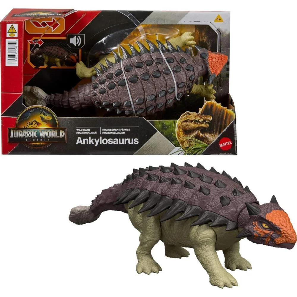 BONECO E PERSONAGEM JURASSIC WORLD EUOPLOCEPHALUS MATTEL (UNIDADE) - imagem 10