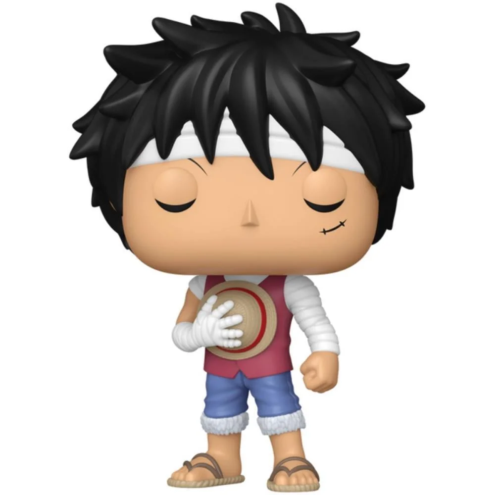 BONECO E PERSONAGEM FUNKO POP ONE PIECE LUFFY EM M CANDIDE (UNIDADE) - imagem 3