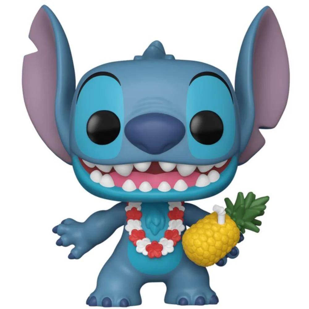 BONECO E PERSONAGEM FUNKO POP LILO E STITCH LUAU CANDIDE (UNIDADE) - imagem 3