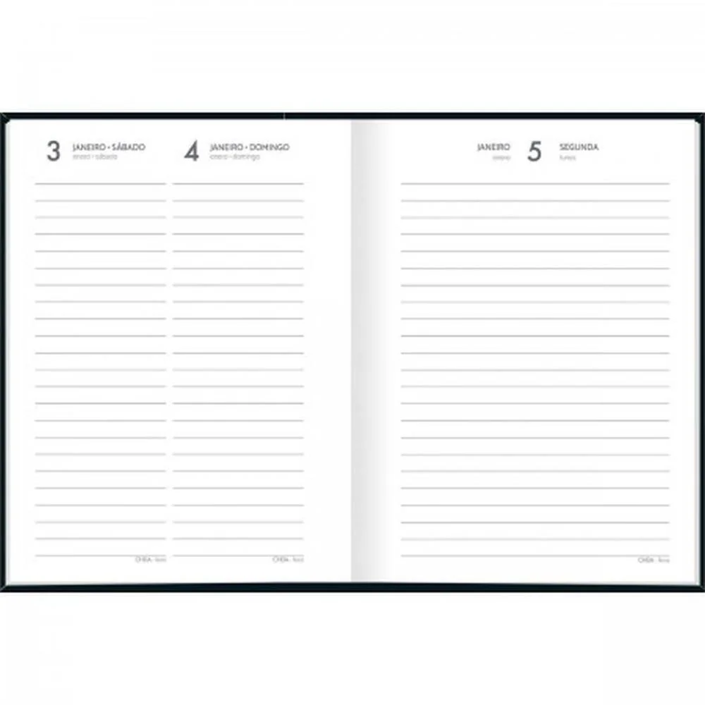AGENDA 2026 PEPPER PRETA COST 160F 123X166 TILIBRA (PCT.C/06) - imagem 3