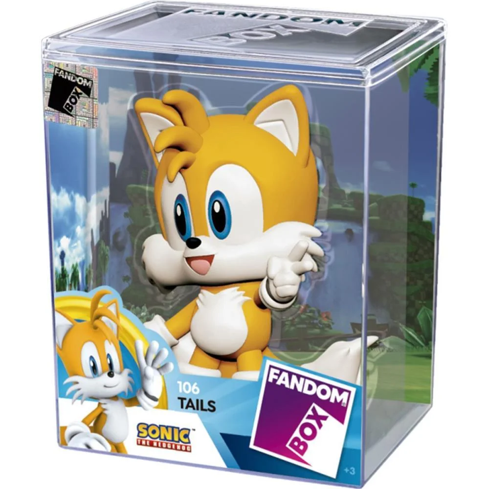 BONECO E PERSONAGEM FANDOMBOX SONIC TAILS 12CM LIDER (UNIDADE) - imagem 3