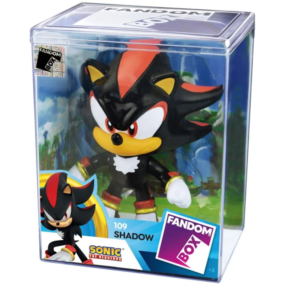 BONECO E PERSONAGEM FANDOMBOX SONIC SHADOW 12CM LIDER (UNIDADE) - imagem 3