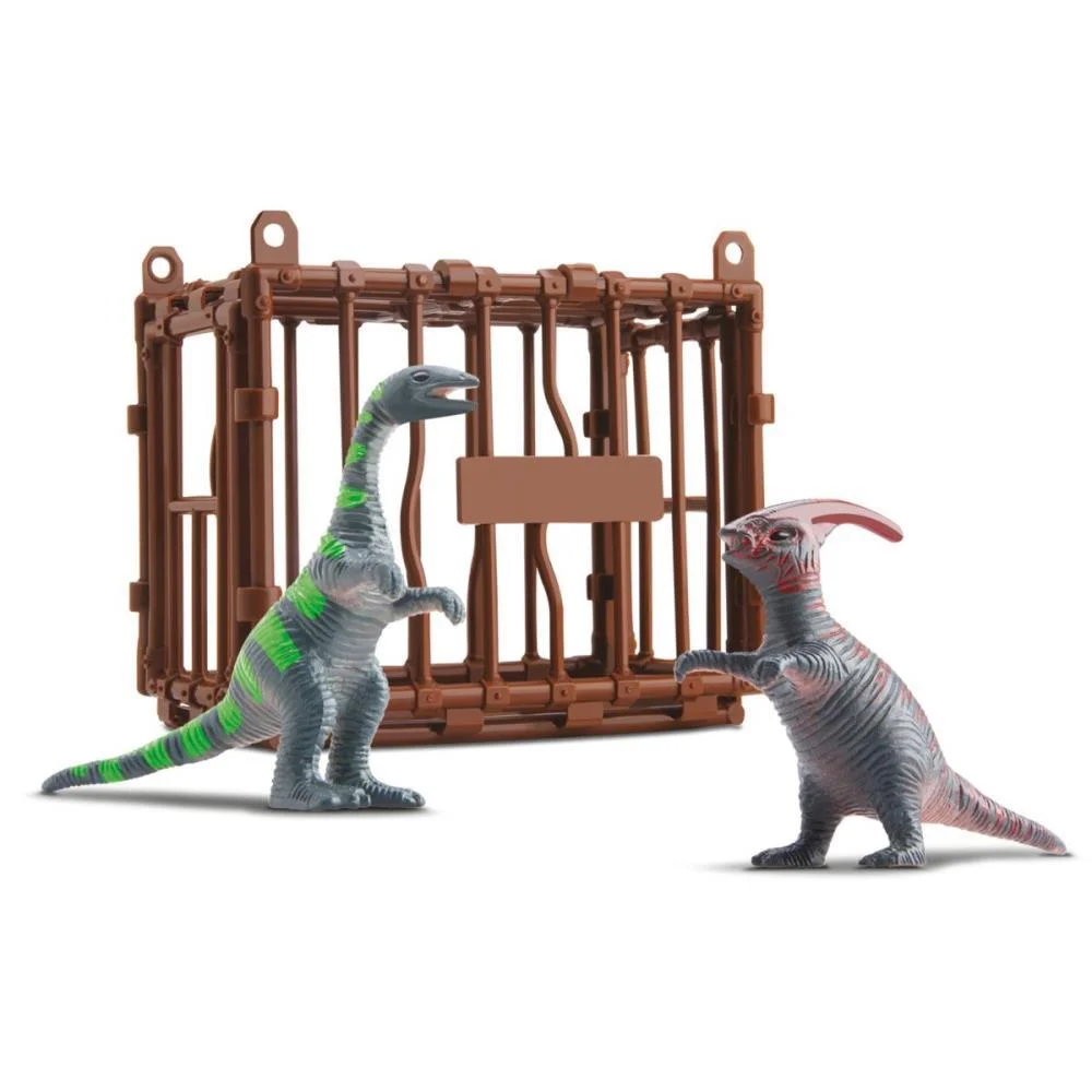 DINOSSAURO DINO C/SOM/ARTICULADO+BONECO BEE TOYS (UNIDADE) - imagem 6
