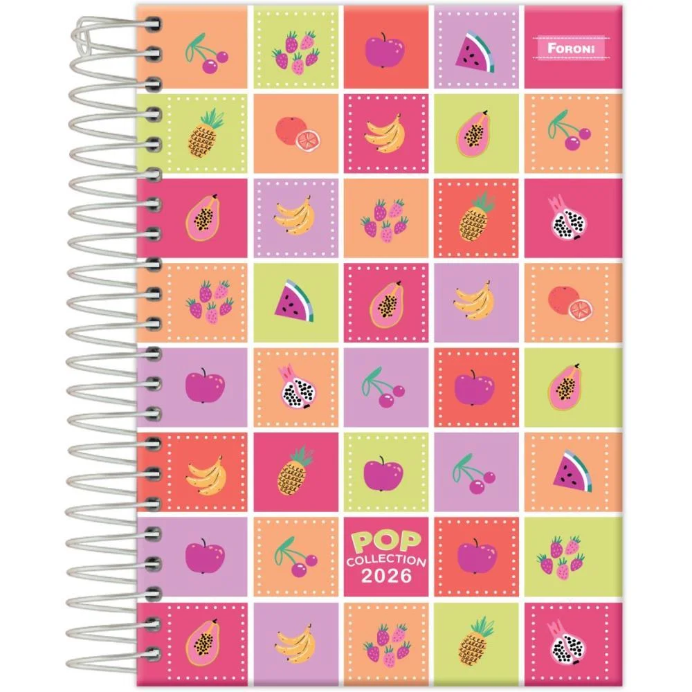 AGENDA 2026 POP COLLECTION 176F.117X164MM FORONI (PCT.C/05) - imagem 5
