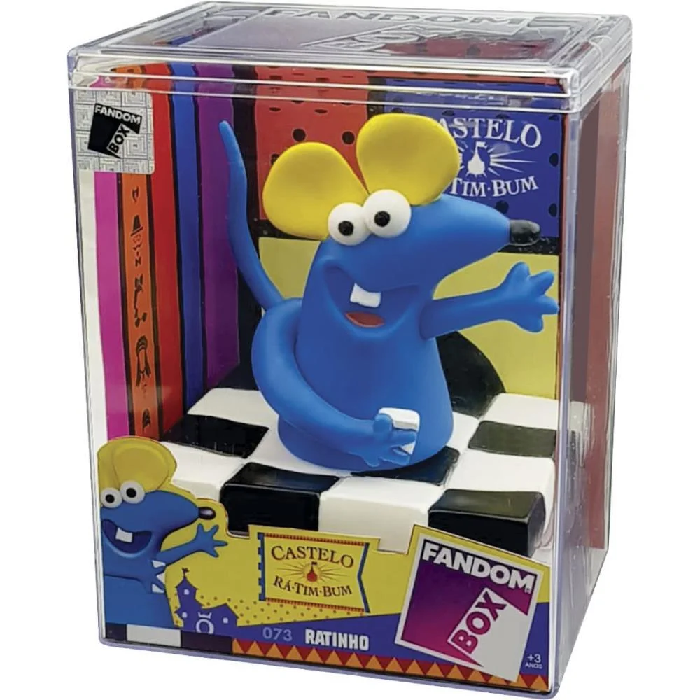 BONECO E PERSONAGEM FANDOMBOX RATINHO RA-TIM-BUM LIDER (UNIDADE) - imagem 4