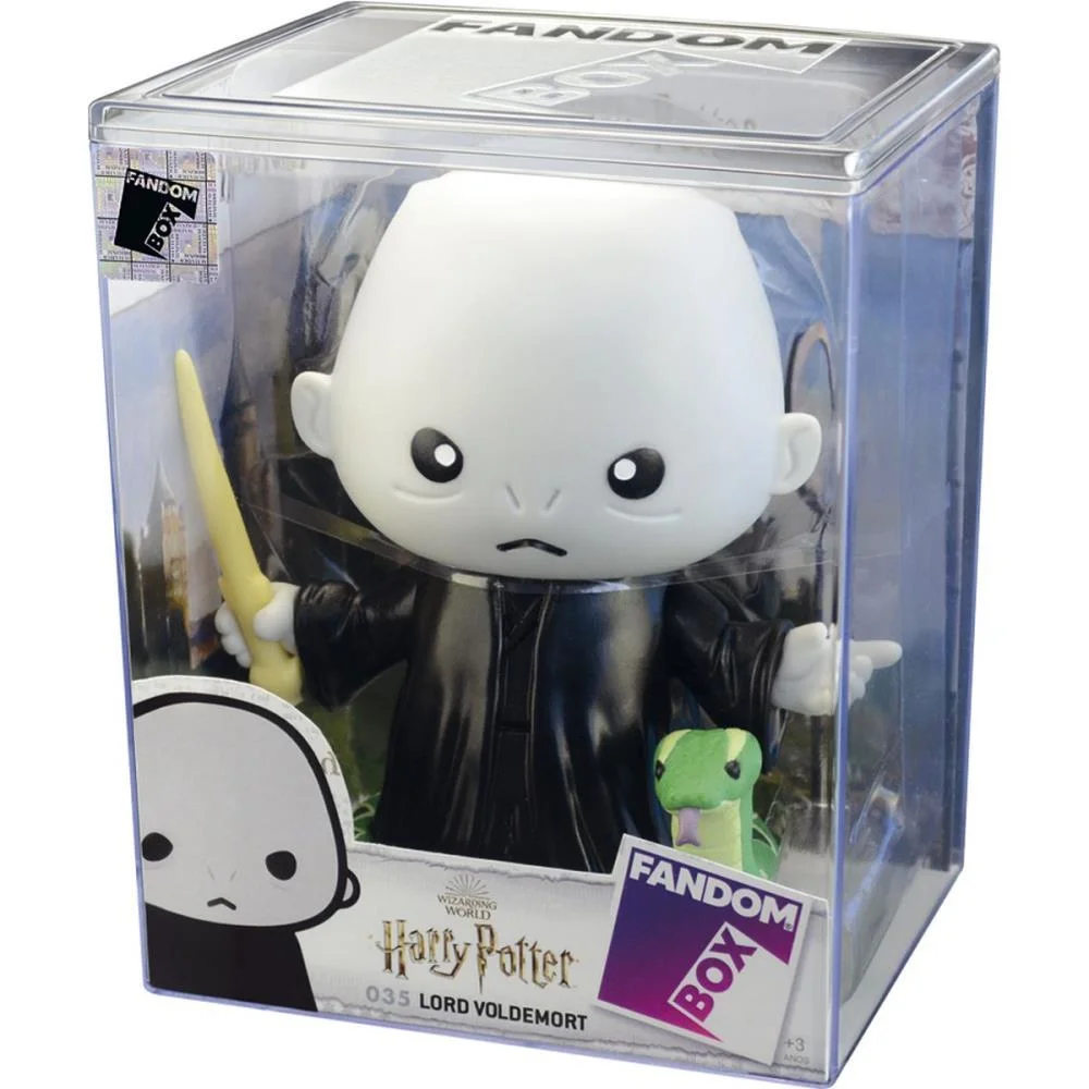 BONECO E PERSONAGEM FANDOMBOX HARRY P.VOLDEMORT LIDER (UNIDADE) - imagem 4