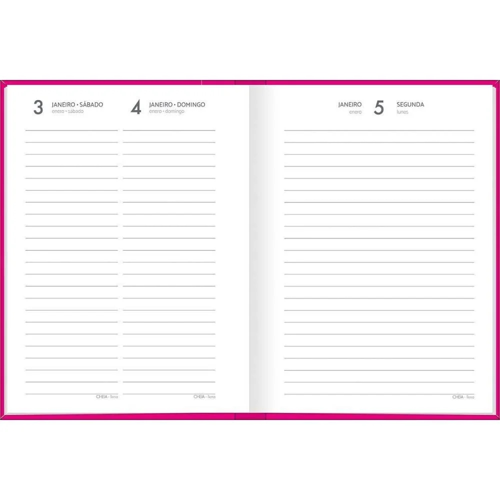 AGENDA 2026 PEPPER ROSA COST 160F 123X166 TILIBRA (PCT.C/06) - imagem 4