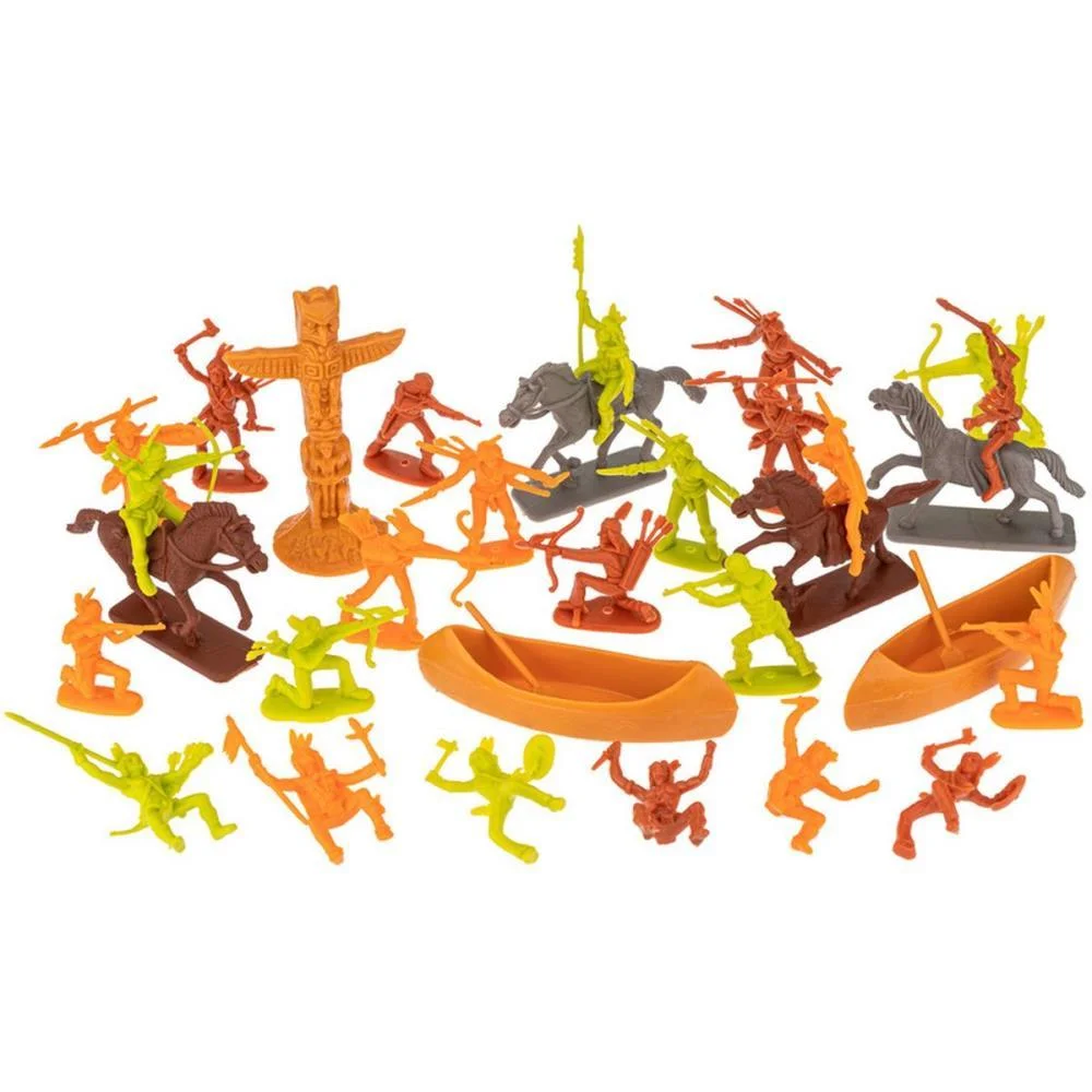 MINIATURA COLECIONAVEL FORTE APACHE INDIOS PLAYSET GULLIVER (BALDE) - imagem 4