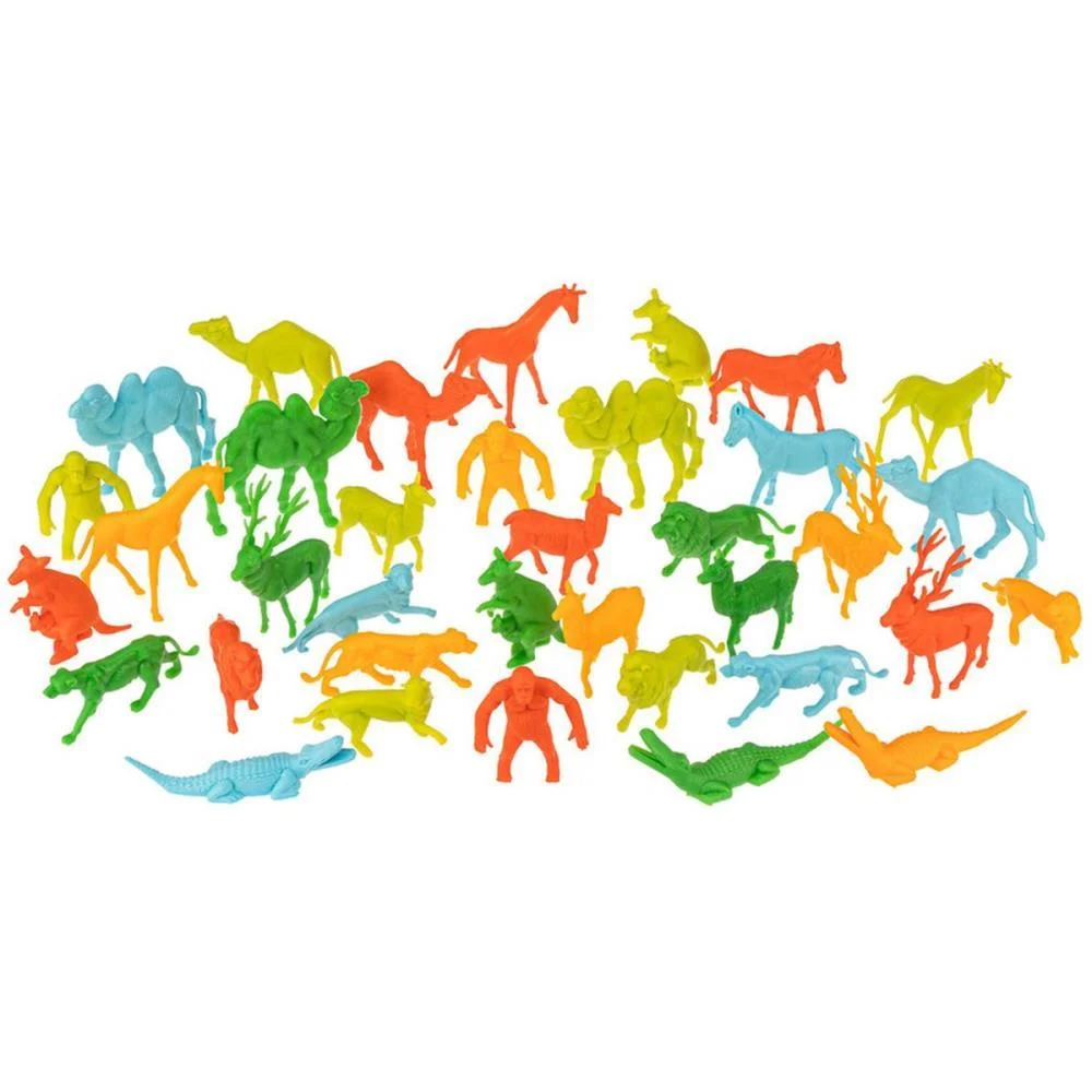 MINIATURA COLECIONAVEL ZOOLOGICO 36PCS (S) GULLIVER (BALDE) - imagem 2