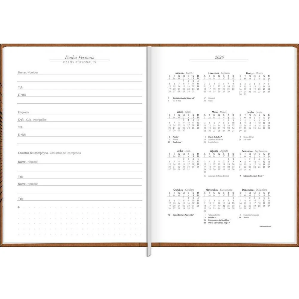 AGENDA 2026 PRATIKA MASTER 176F 123X166MM TILIBRA (PCT.C/04) - imagem 8