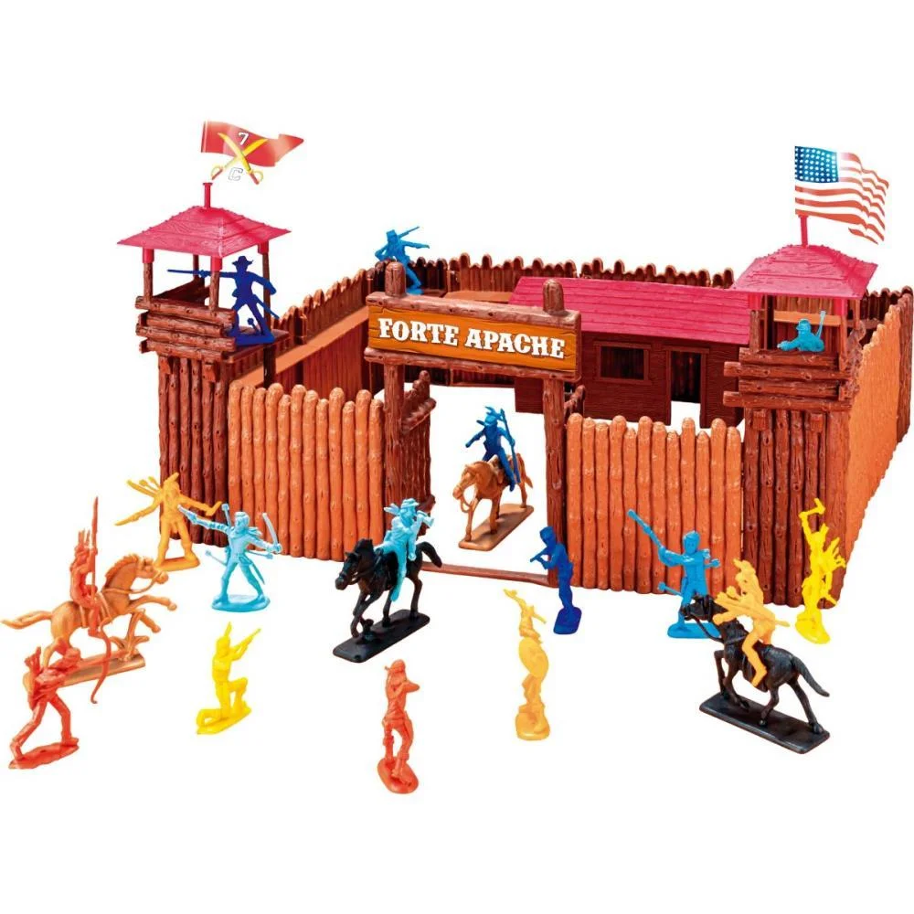 MINIATURA COLECIONAVEL FORTE APACHE BATALHA JUNIOR GULLIVER (UNIDADE) - imagem 4