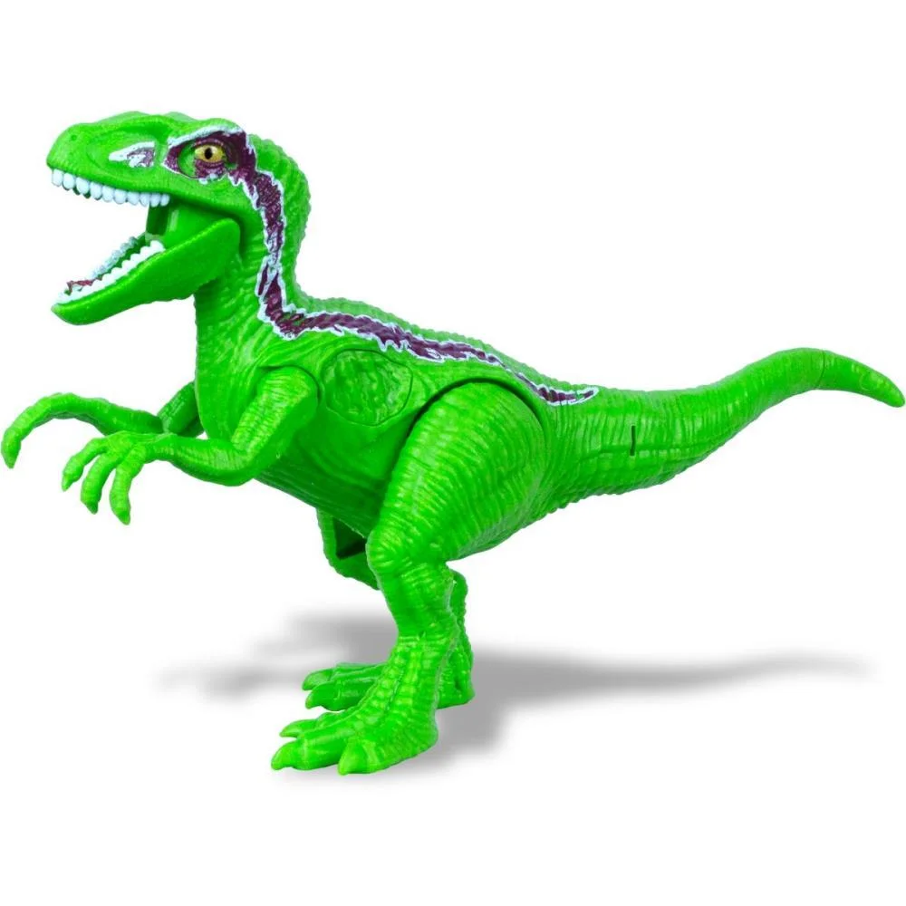 DINOSSAURO RAPTOR C/SOM E LUZ 21,5X12CM ( BEE TOYS (UNIDADE) - imagem 2