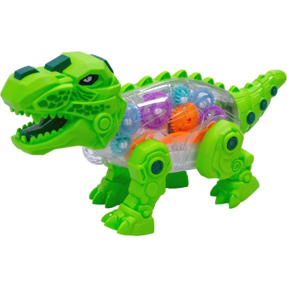 DINOSSAURO REX C/SOM E LUZ 31X19CM BEE TOYS (UNIDADE) - imagem 4