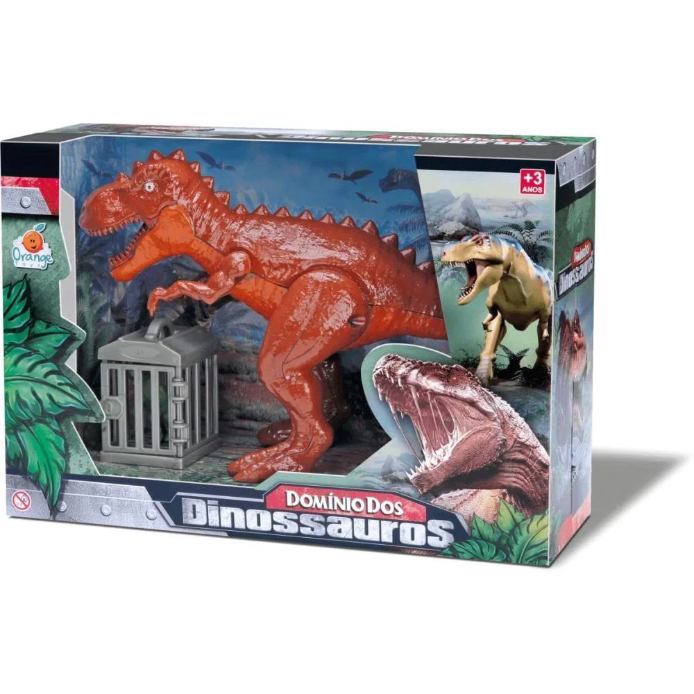 DINOSSAURO DOMINIO DOS DINOSSAUROS (S) ORANGE TOYS (UNIDADE) - imagem 5