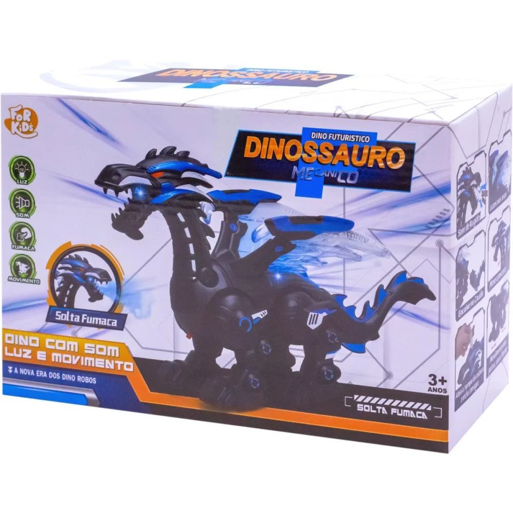 DINOSSAURO DRAGAO C/SOM/LUZ/FUMACA/MOVIM. BEE TOYS (UNIDADE) - imagem 3