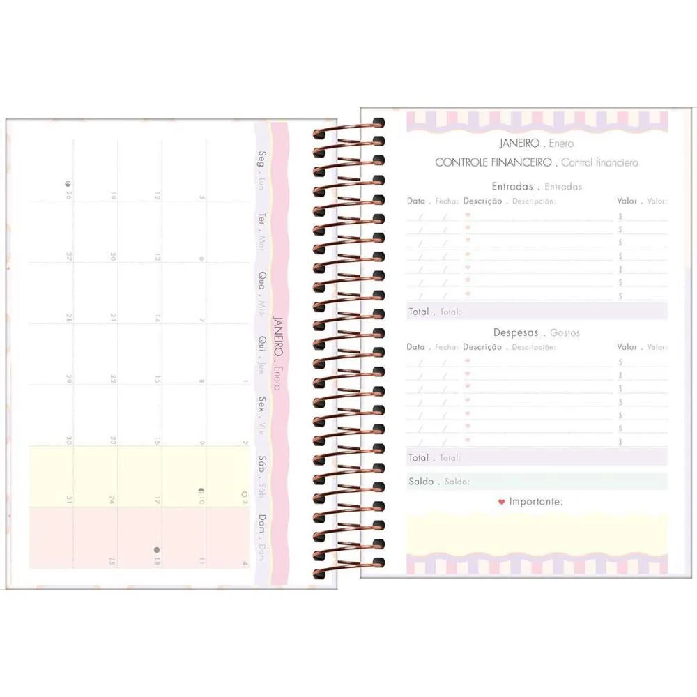 AGENDA 2026 SOHO CD ESP 176FLS 129X187MM TILIBRA (PCT.C/05) - imagem 8