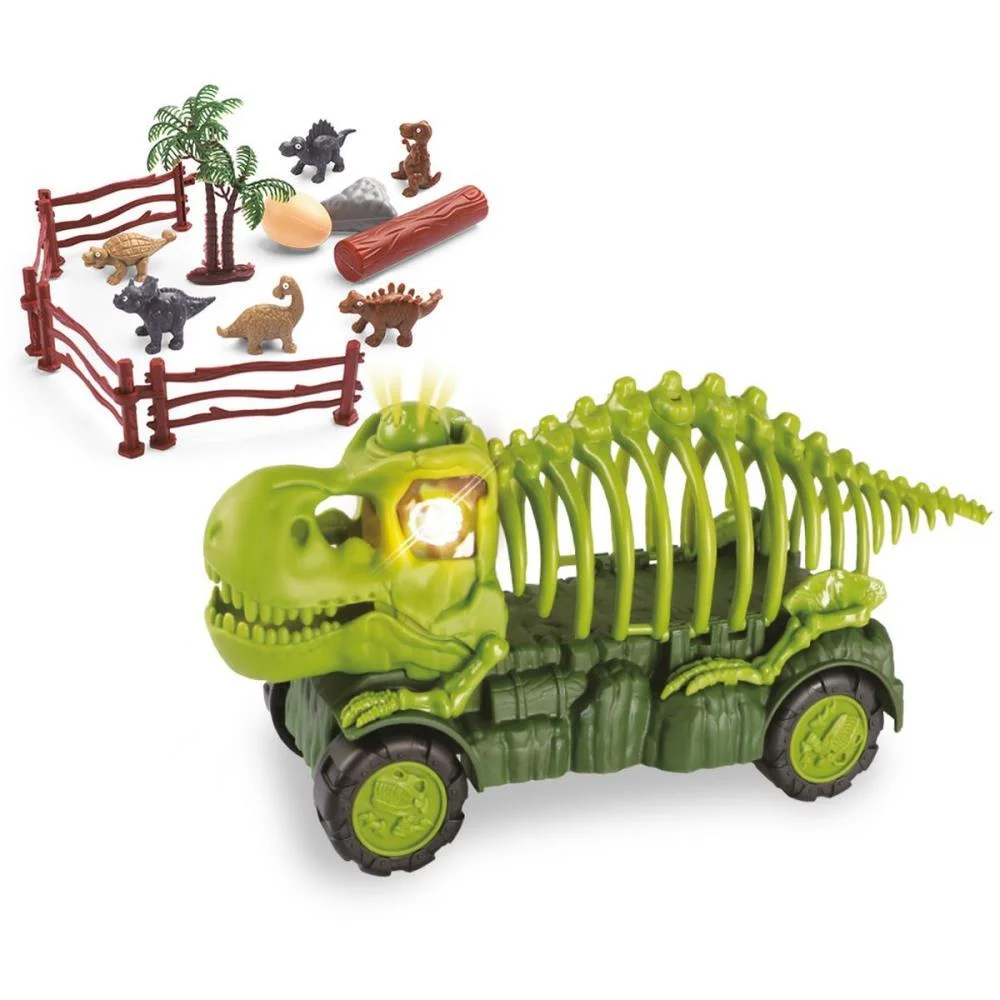 DINOSSAURO DINOCAR COM ACESSORIOS CARDOSO TOYS (UNIDADE) - imagem 6