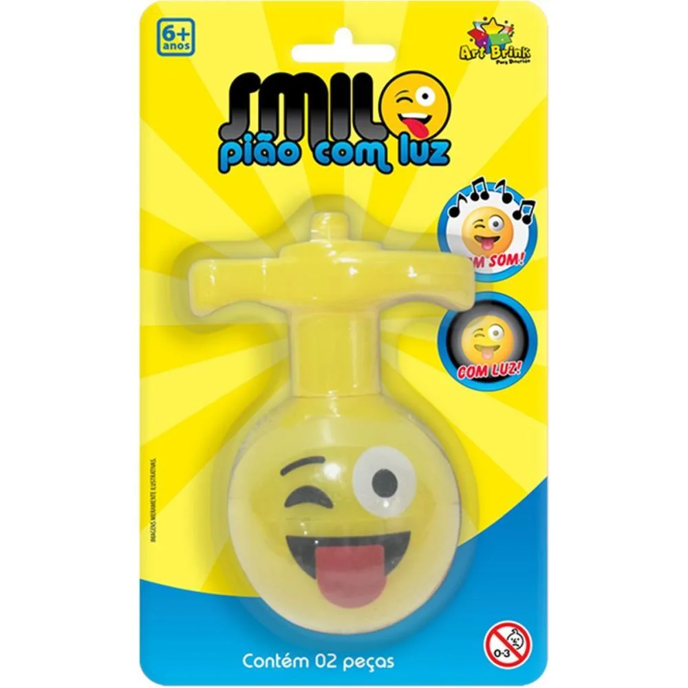BRINQUEDO DIVERSO PIAO C/LUZ SMILE 6CM ART BRINK (UNIDADE) - imagem 9