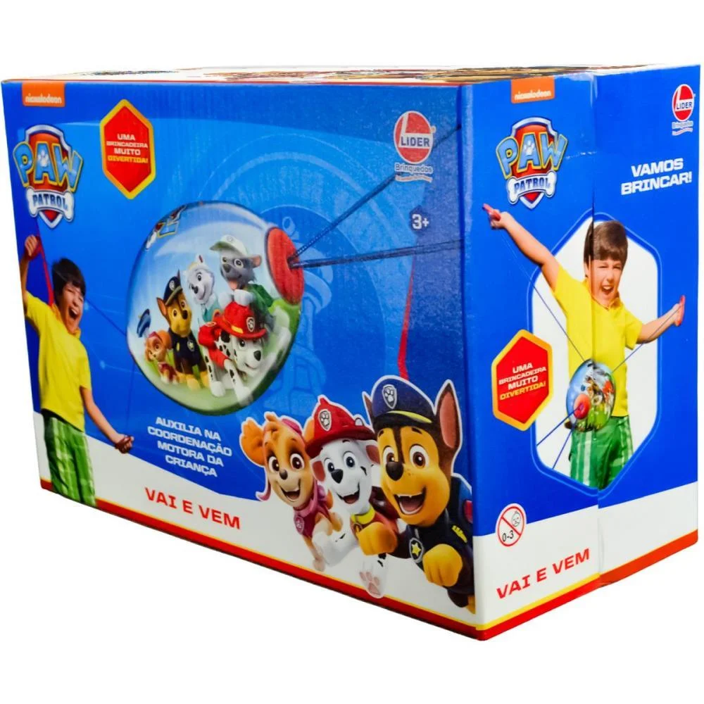 BRINQUEDO DIVERSO PATRULHA CANINA VAI E VEM LIDER (UNIDADE) - imagem 2