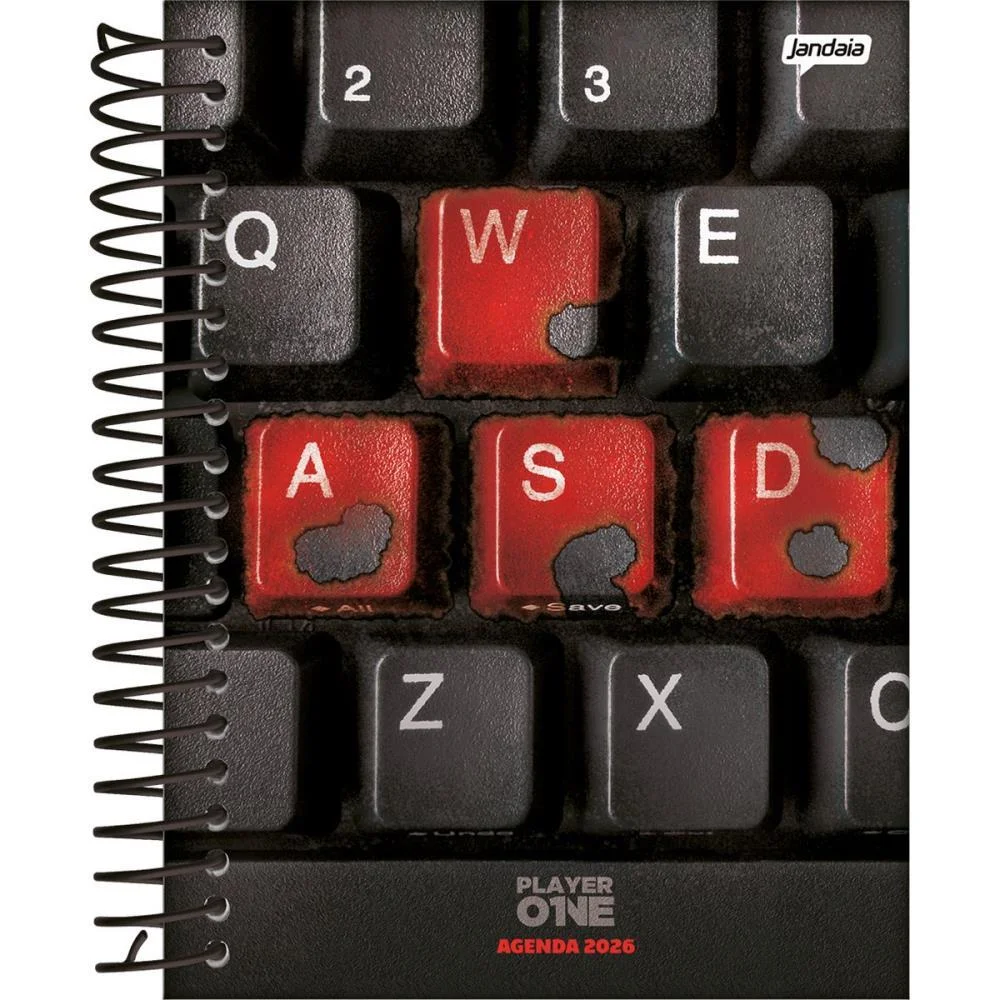 AGENDA 2026 PLAYER 1 ESP 176FS 133X178MM JANDAIA (PCT.C/04) - imagem 7
