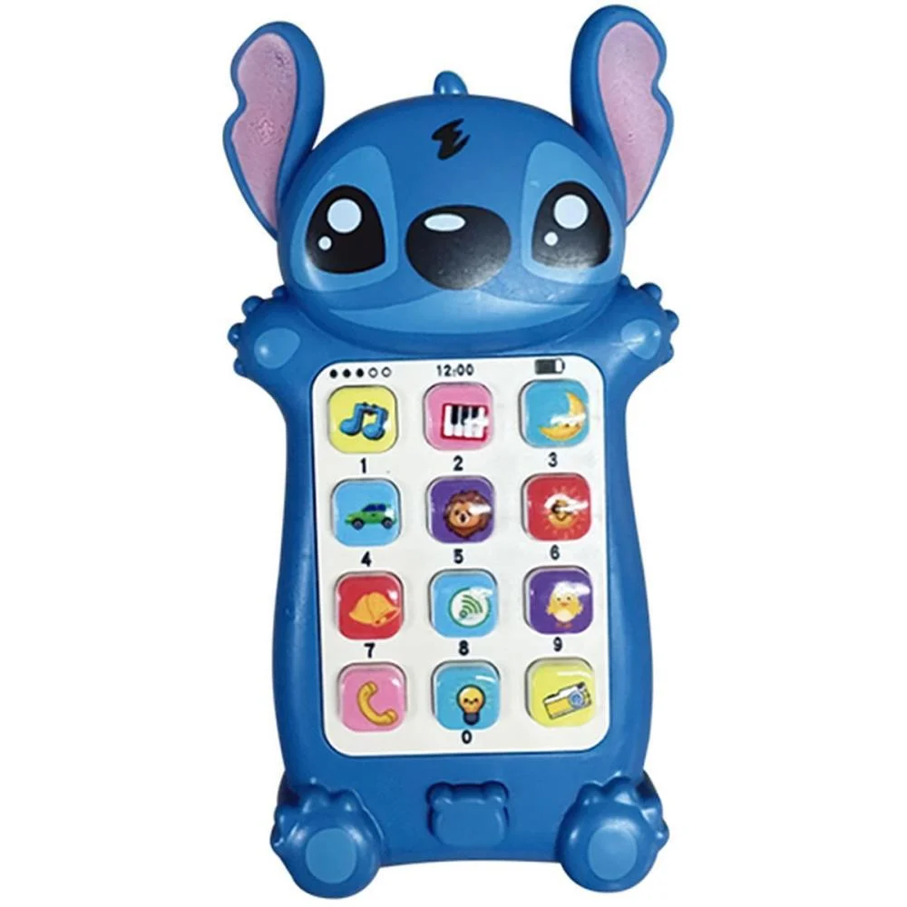 BRINQUEDO DIVERSO STITCH CELULAR INTERATIVO ETITOYS (UNIDADE) - imagem 3