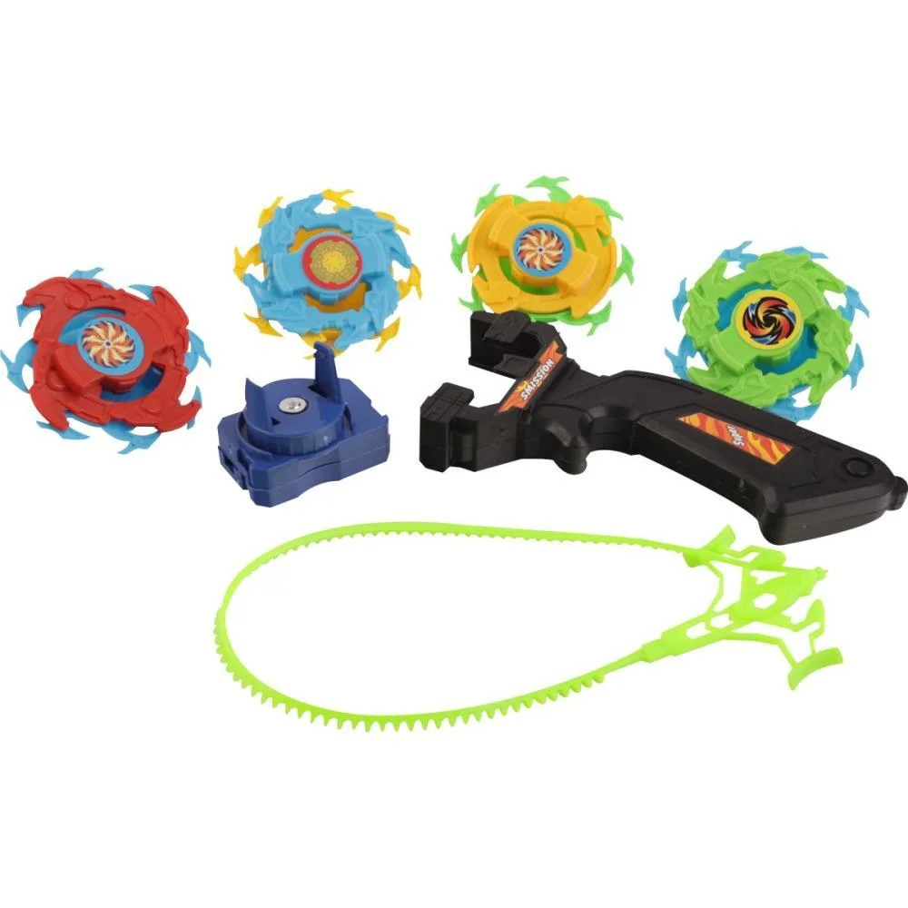 BRINQUEDO DIVERSO PIAO DIVERTIDO 4 PIOES C/PISTA PICA PAU (UNIDADE) - imagem 3