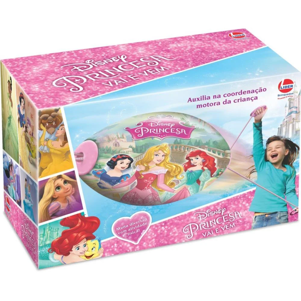 BRINQUEDO DIVERSO PRINCESAS VAI E VEM LIDER (UNIDADE) - imagem 4