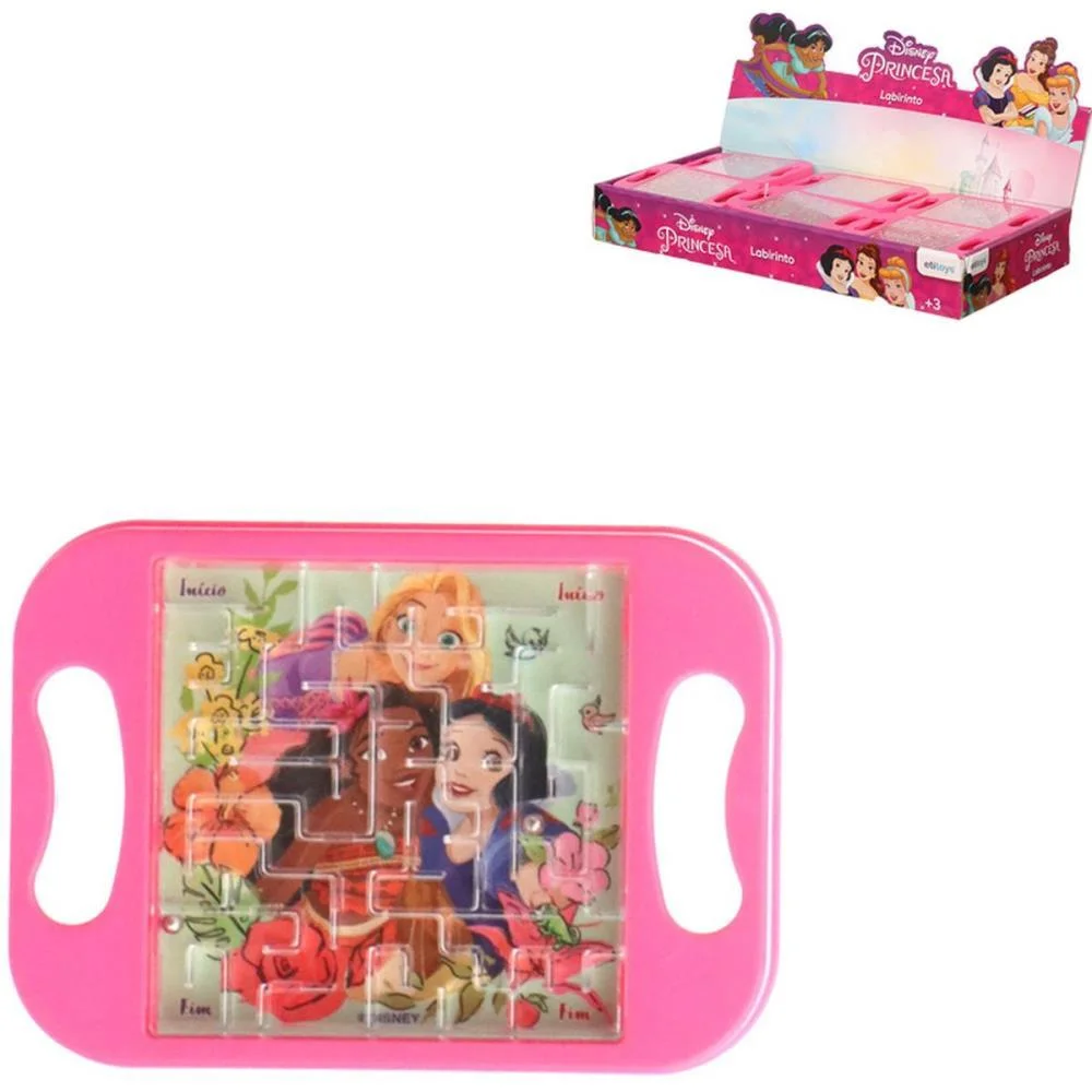 BRINQUEDO DIVERSO LABIRINTO PRINCESAS ETITOYS (DP.C/24) - imagem 4