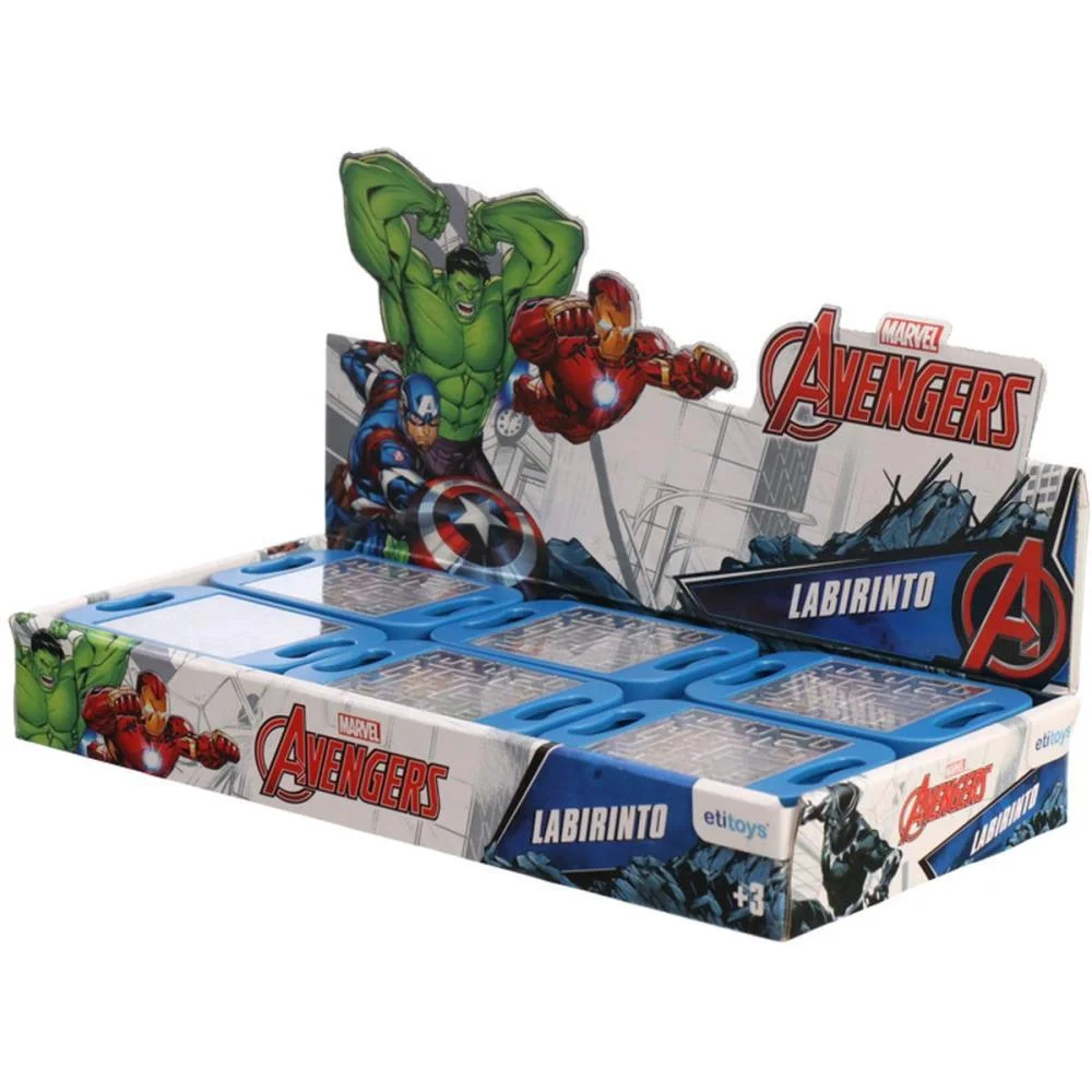 BRINQUEDO DIVERSO LABIRINTO AVENGERS ETITOYS (DP.C/24) - imagem 4